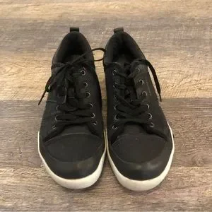 Merrell J49633 Rant black/black canvas leather athletic shoe size 10 Merrell Rant Size 10 Sneaker Shoes Merrell Rant Black  main image 4